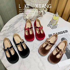 童皮鞋;童皮靴;水晶/水钻鞋