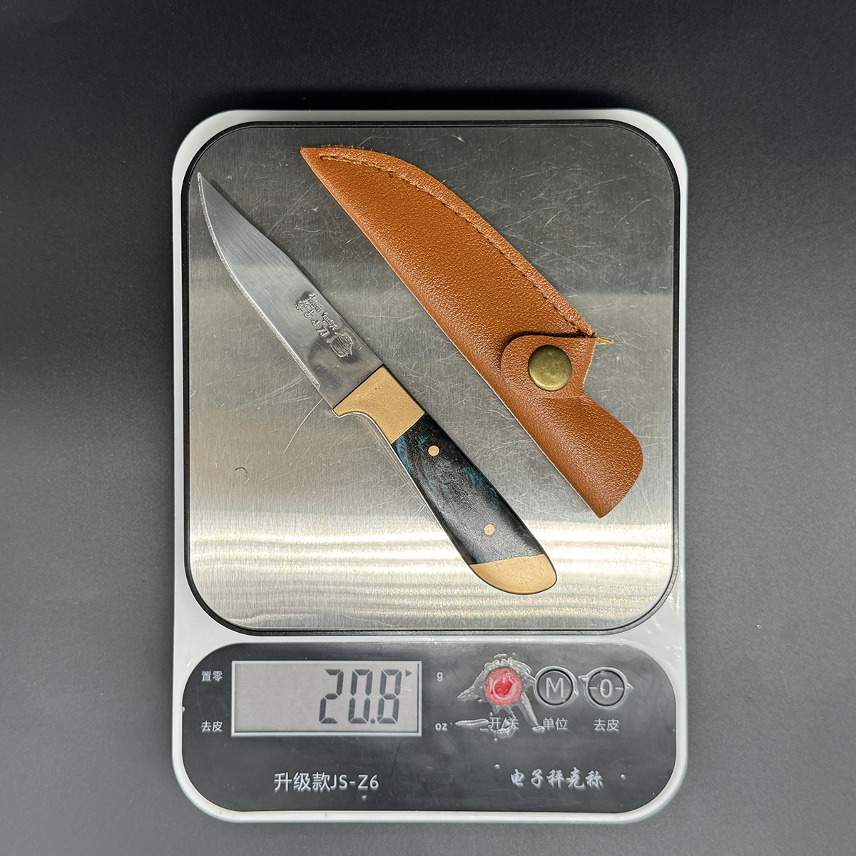 (1.2 두께) 녹색 손잡이 고기 칼