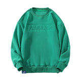 Бархатная демисезонная толстовка, утепленная куртка с круглым воротником, в американском стиле