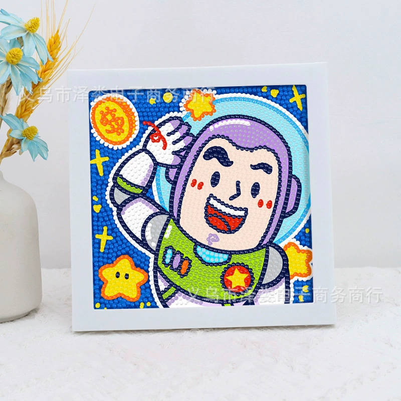 Набор для алмазной вышивки (Sanrio) Пикачу в раме, 17×17 см, комплект для полного стежка DIY
