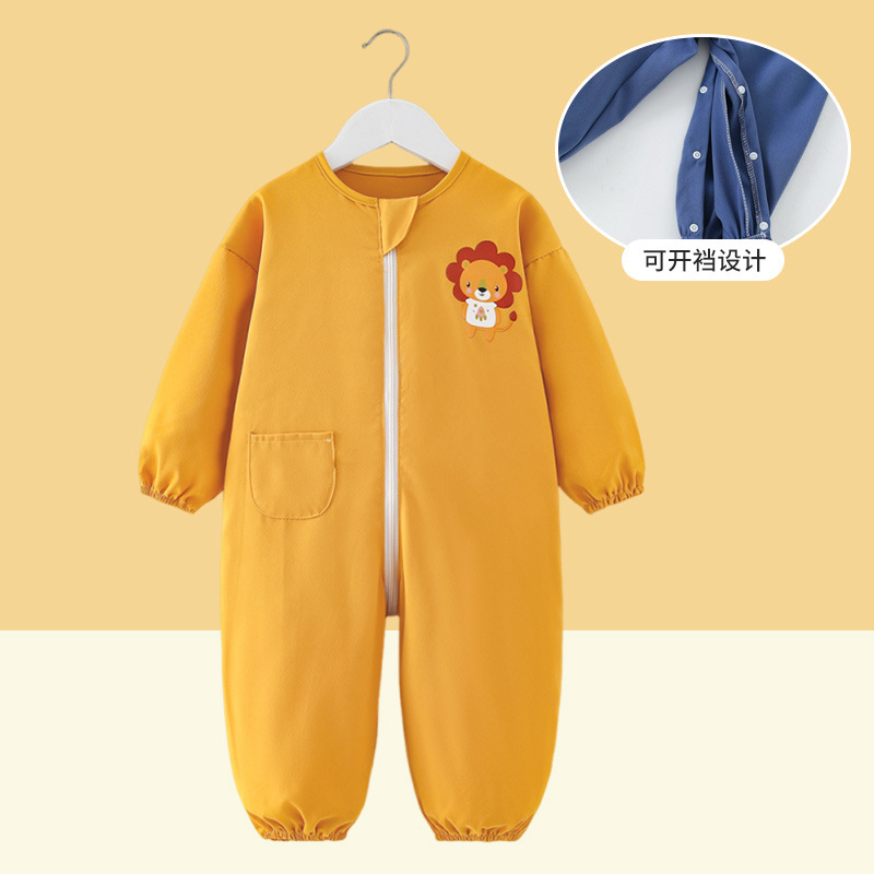 Mameluco Impermeable de Gateo para Bebés de Fibra de Poliéster, Protege Todo el Cuerpo, para Gateo y Exteriores image 32