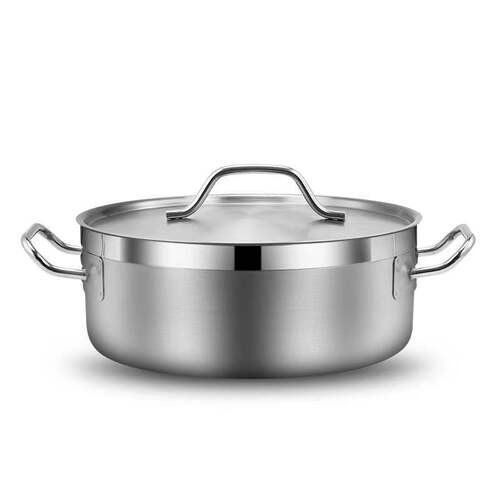Stainless Steel Double Boiler with Lid Hot Pot, Large Capacity Thickened Clear Soup Pot for Home Use, Wholesale Hot Pots Specifically for Induction Cookers