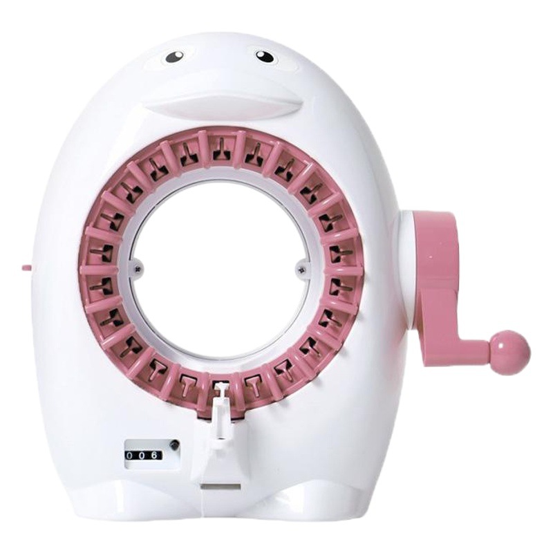 Pingüino vertical mano tejer máquina de lana DIY bufanda tejer máquina sueño tejer máquina tejer lana máquina Morandi color
