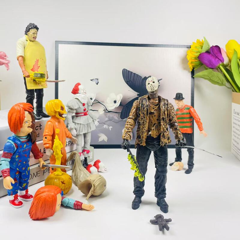 Horror Series Black Friday Jason Classic Version Joint Movable Figure Model Ornaments Foreign Trade American Dolls
