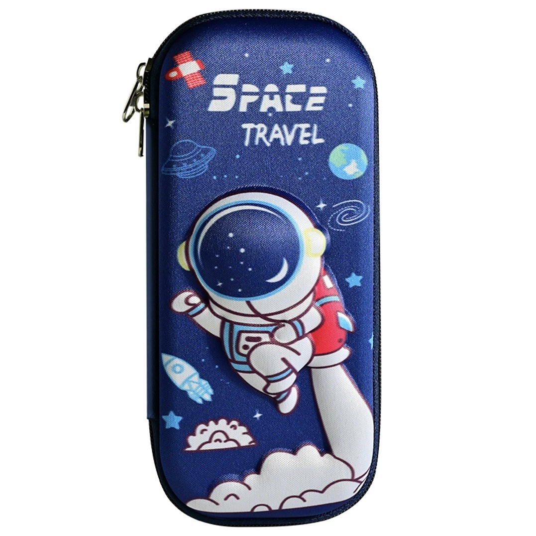 Three dimensional cartoon children's capacious pencil case for elementary school students, wholesale, fall protection