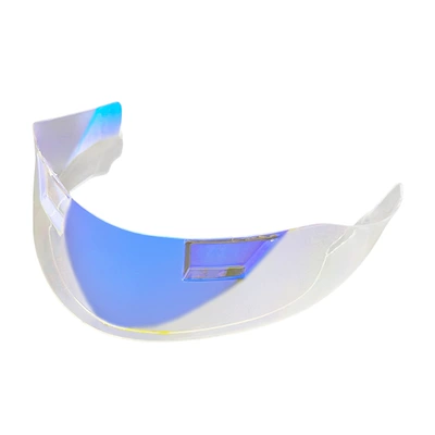 Wing Helmet Decorative Adhesive: Dəbilqə (Kaska) aksesuarları - aurora-blue-includes-3m-adhesive-and-primer