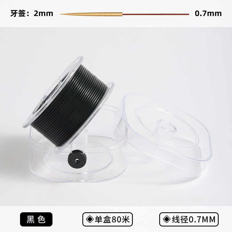 韩国高品质透明水晶弹力线彩色高端文玩弹力绳DIY穿串珠项链线材|undefined