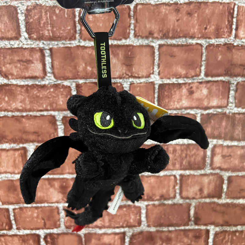 ユニバーサルスタジオ正規品 ヒックとドラゴンズ フリードッグぬいぐるみペンダント ナイトフェイア人形ペンダント オーナメント枕周辺機器|undefined