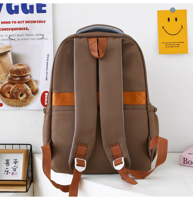 Kids Backpacks Primary And Secondary School Students Fashionable And Trendy, Insulated Lunch Bag, Large Capacity, Four Piece Set, Casual Backpack_voghion.com
