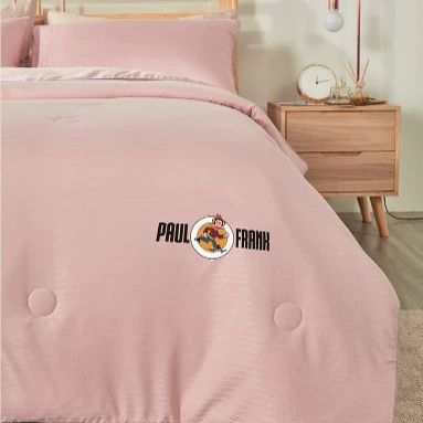 大嘴猴 Paul Frank Bean Velvet Latex Quilt Pink 200×230cm PFFCS230065U