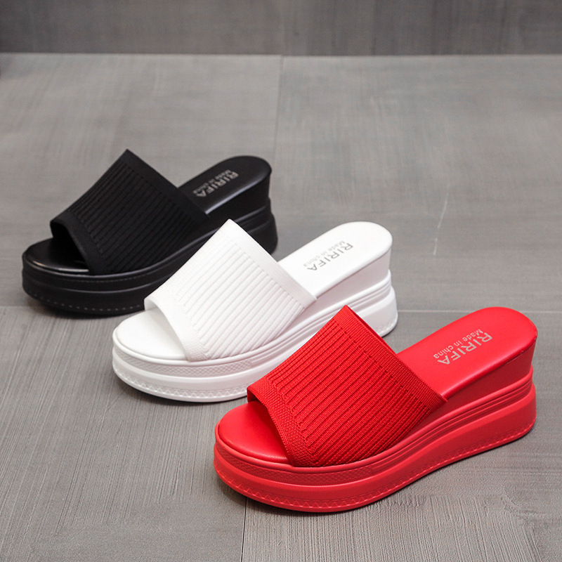 Summer polyurethane mule