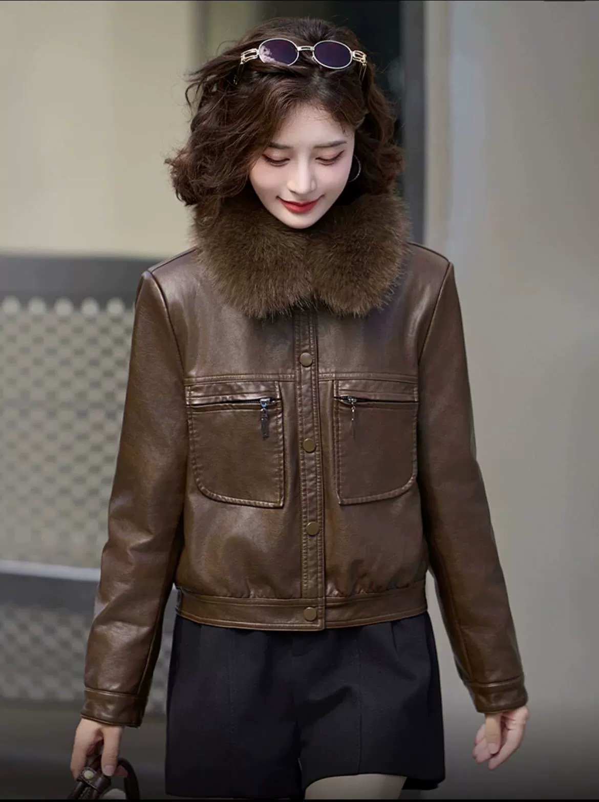 Keep warm detachable jacket, for teenagers