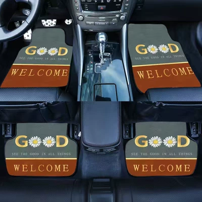 Foot Mat Car Mat: Universal Foot Pad - good-things-continuously-main-driver-single-piece-5064cm