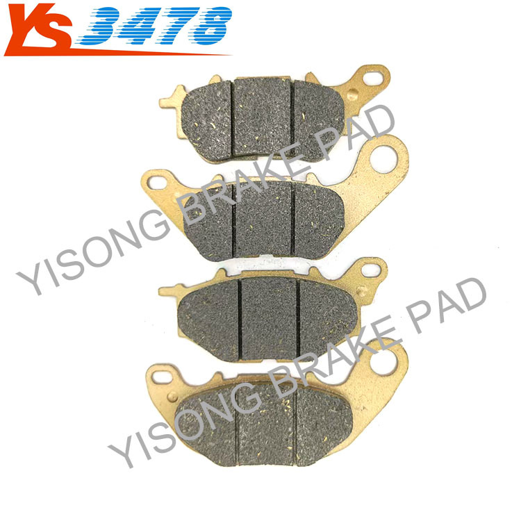 Pastilla de freno de la motocicleta X-Max 125/YP125 RA (18-19) pastillas de freno de disco delantero y trasero