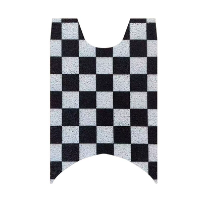 Electric vehicle foot mat — for No.9 Q5 95C Electric - checkerboard-no-9-q5