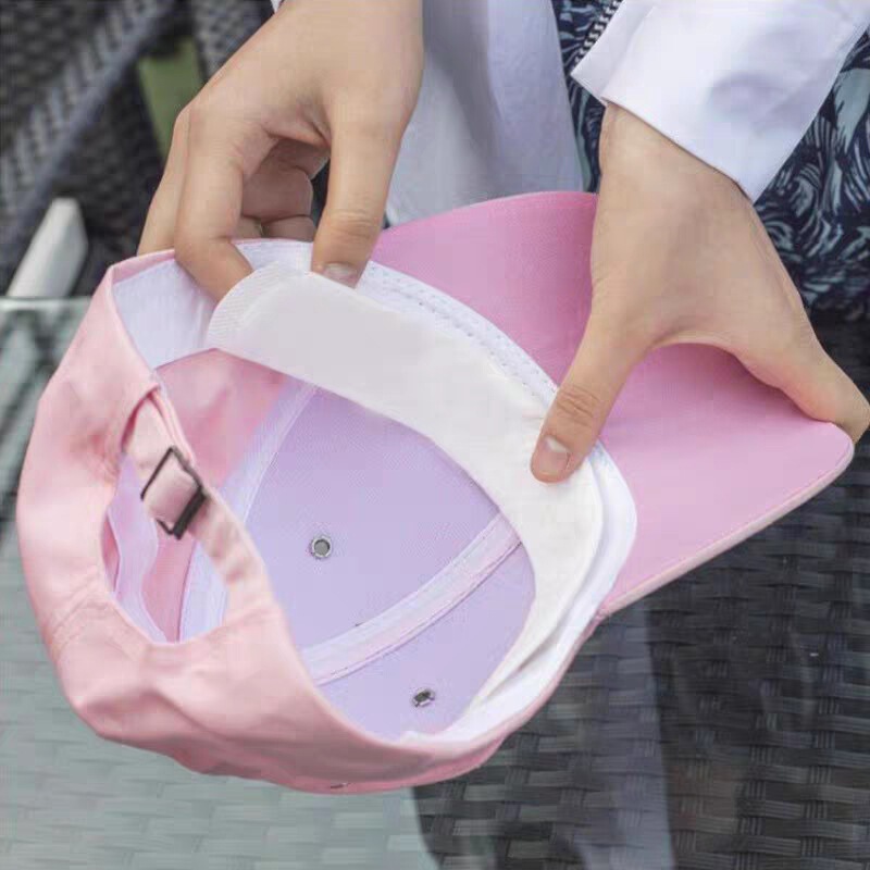 Cap stickers disposable collar sweat-absorbing stickers BRIM Anti-dirty stickers anti-sweat sweat-absorbing artifact hat sweat-absorbing stickers military training