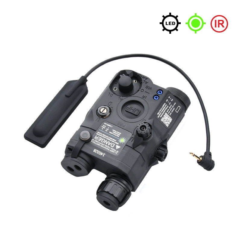  Apontador de laser com LED tático, lantejolas de unha, luz, estojo de bateria com laser