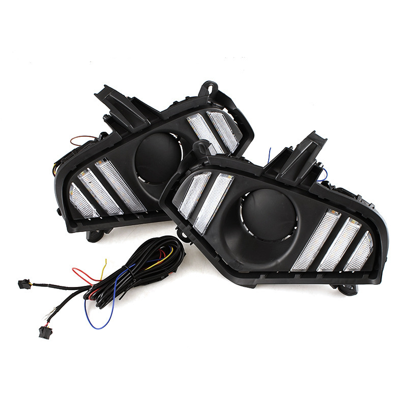 Aplicable a la nueva Toyota RAV4 luces diurnas 19 - 20 luces de niebla delanteras modificadas luces diurnas LED fluorescentes image 5
