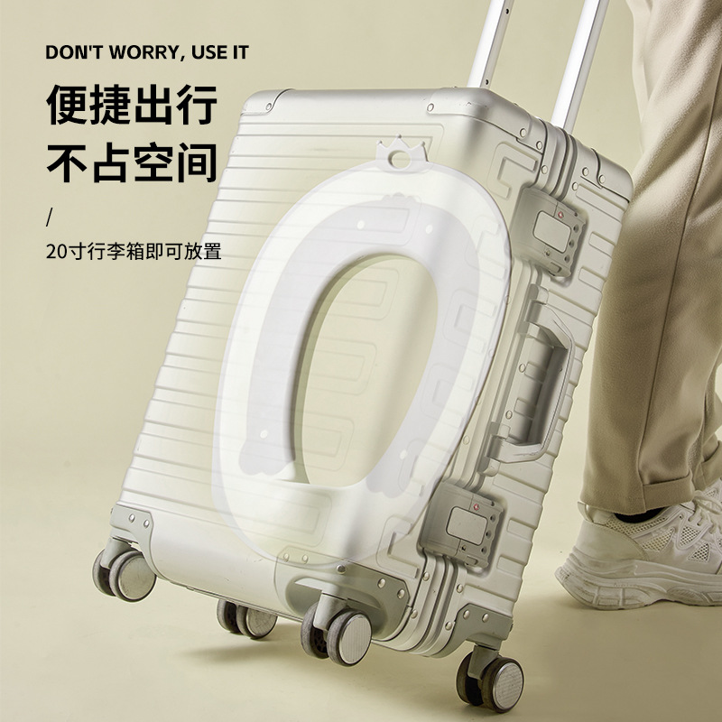 Anillo de inodoro para niños, anillo de inodoro para bebé, cojín para inodoro para bebé, cojín antideslizante simple para inodoro para bebé