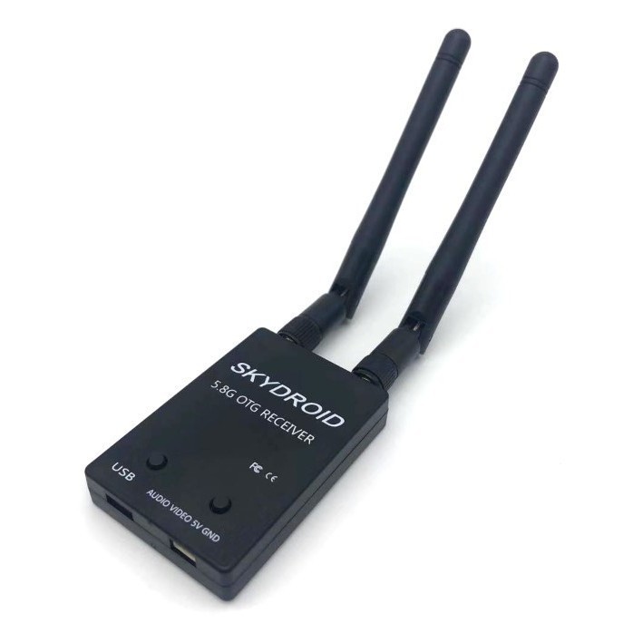 5.8G OTG 迎风手机图传接收机 UVC口袋FPV 穿越航拍固定翼USB