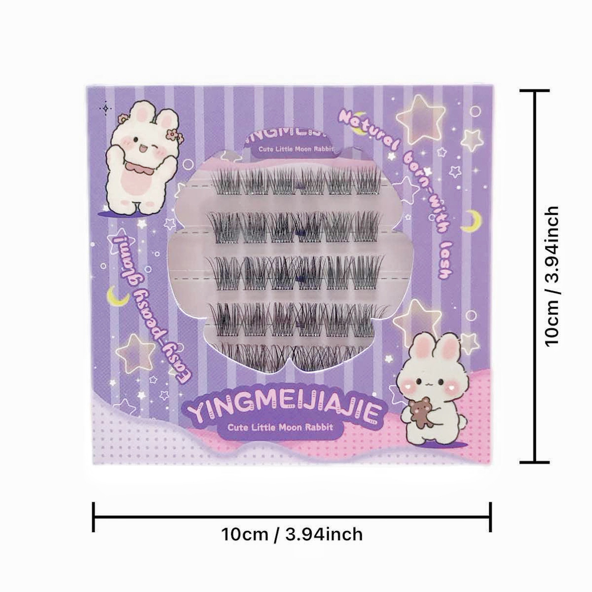 Las pestañas falsas transfronterizas sin pegamento, las nuevas pestañas falsas hechas a mano, las pestañas falsas sin pegamento, las pestañas falsas