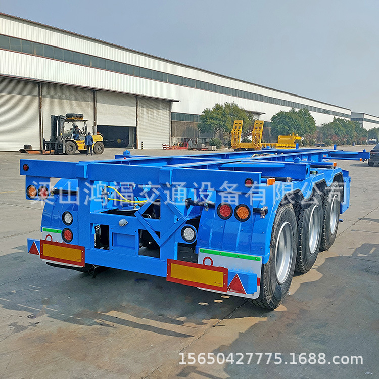 Manufacturers sell Category 9 dangerous goods skeleton semi-trailers