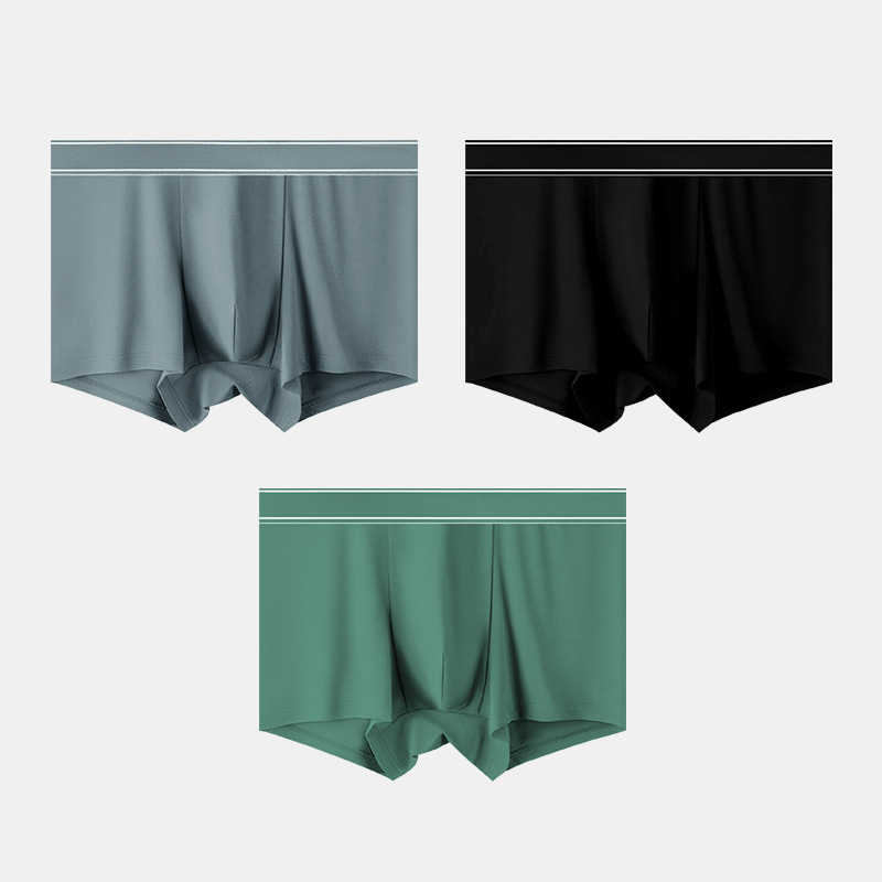 Pantalones de algodón antibacterianas para hombres, pantalones de cuatro pantalones transpirables para adolescentes, pantalones cortos para hombres, pantalones de verano