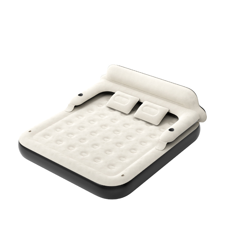 Pursuefreeクロスボーダーのホットタイプのシングル二人用の大型エアマットの携帯用の怠け者の空気入り背もたれのマットレス