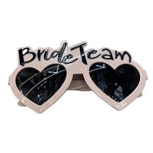 Factory Bachelor Party Ball Bride Glasses Wedding Decoration bride team Letter Funny Bride Glasses