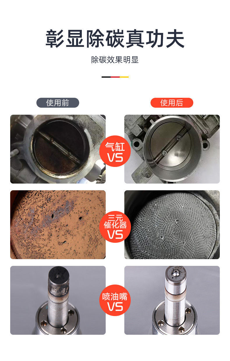 Bafu Fuel Treasure Removes Carbon Deposits, Three-Way Catalytic Cleaner, Engine Oil Circuit Carbon Deposit Cleaning, Exhaust Gas Pollution Cleaning