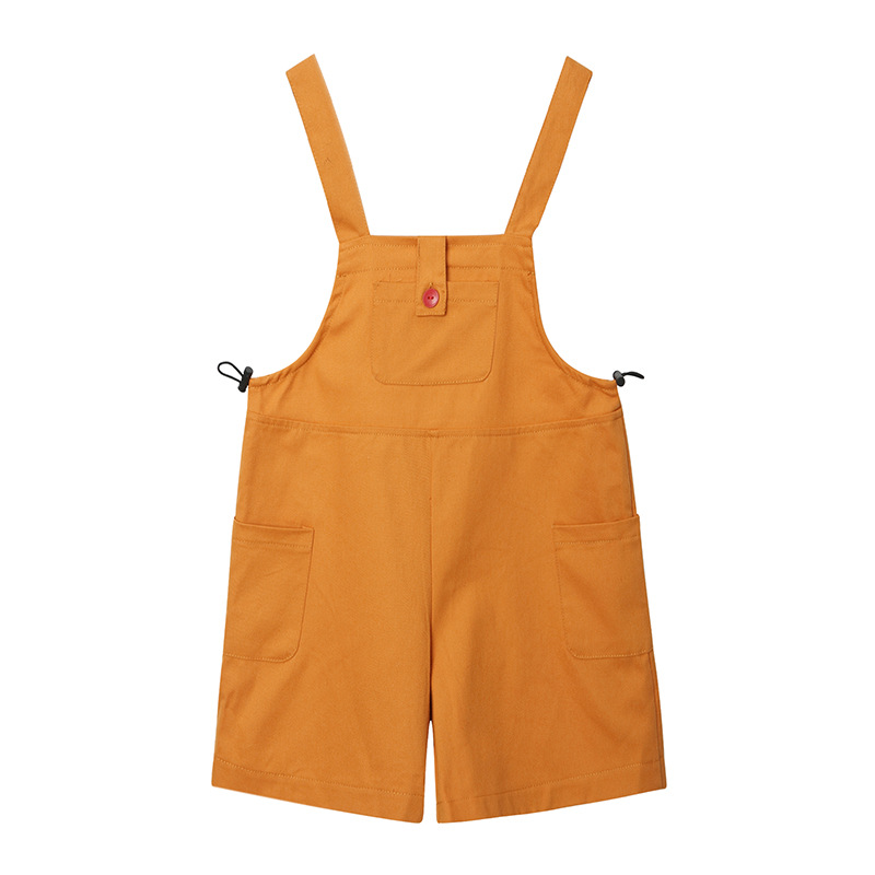 825 오렌지 싱글 스트랩 원피스