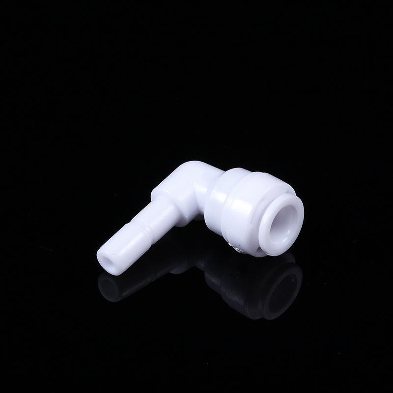 L-tipo de perno purificador de agua pura MÁQUINA DE AGUA 2 puntos enchufe Varilla conector 2 puntos enchufe rápido Varilla enchufe duro codo de la tubería