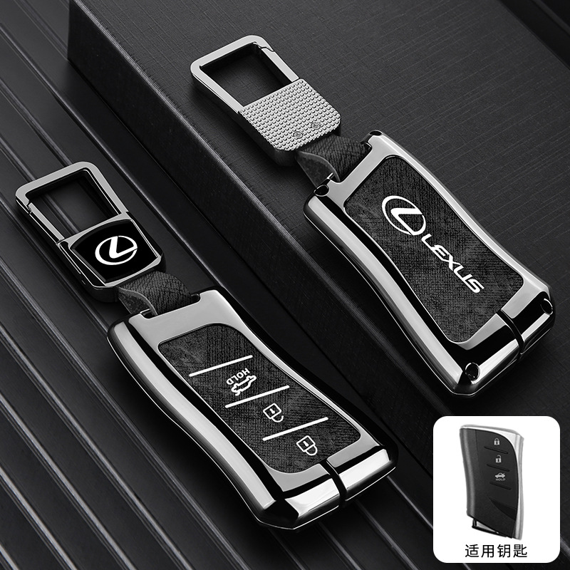 A타입 3버튼 - 데님 패턴 [건쉘 블랙 가죽] + 사각버클