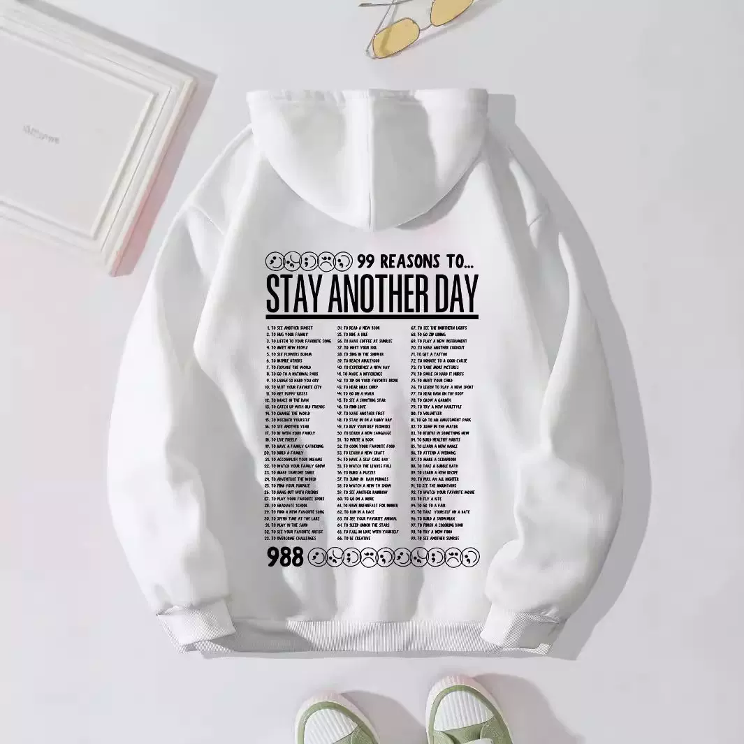 跨境外贸女式加绒卫衣素色字母印花袋鼠口袋抽绳印花连帽衫