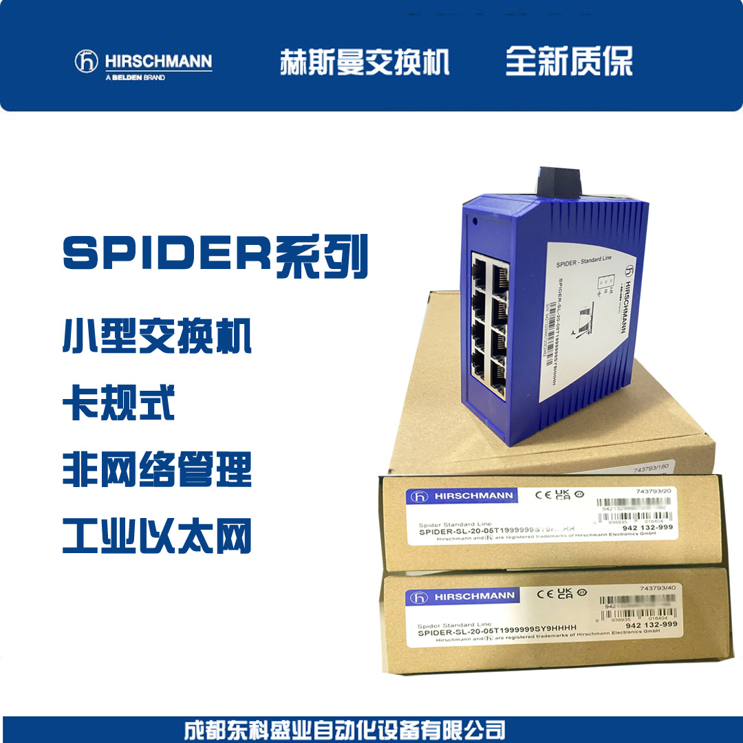 赫斯曼卡规式交换机SPIDER-SL-20-08T1999999SY9HHHH/