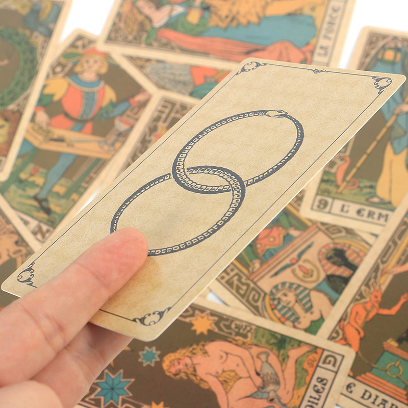 Symbolic Tarot Of Wirth Oracle Cards For Party Games And Divination_voghion.com