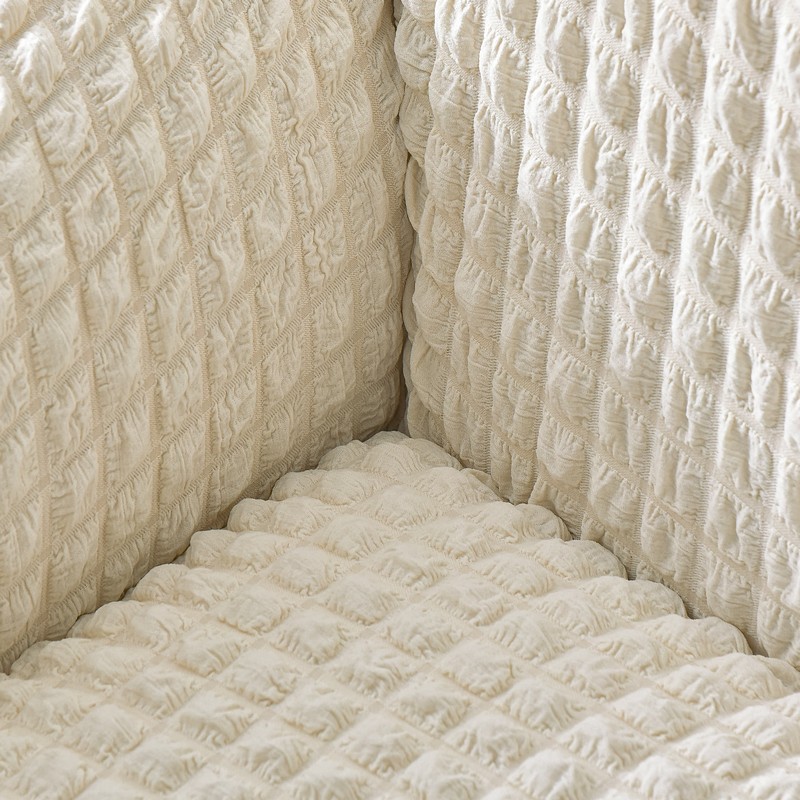 Alto peso Seersucker falda Decoración sofá cubierta todo incluido sofá cubierta elástica cubierta universal cubierta completa combinación sofá cubierta toalla