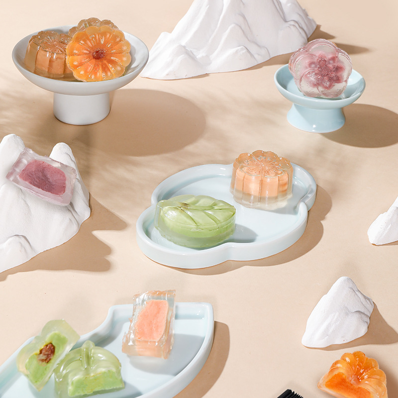 雪皮月餅フルーツ味クリスタル月餅卸売中秋月餅ギフトボックス入り|undefined
