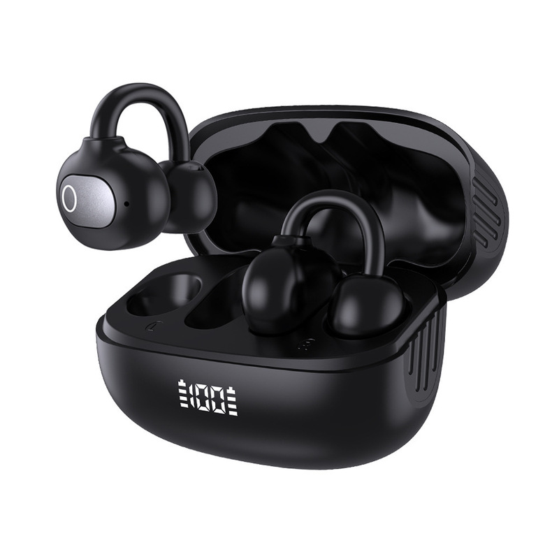 2025年新作 Bluetoothヘッドセット、長時間の耐久性、長時間の装着感、痛みのないイヤークリップ、オープン型OWSノイズリダクションワイヤレスヘッドセット、クロスボーダー|undefined