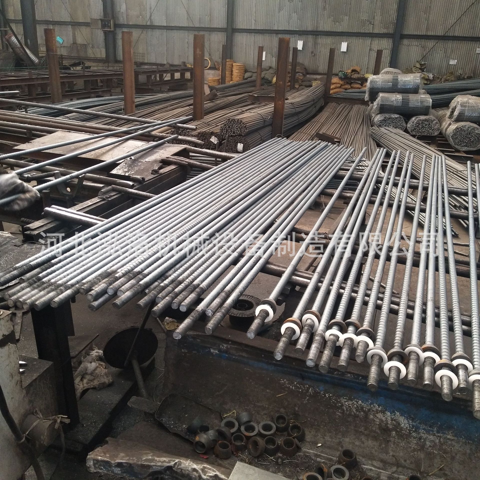 泓洛供应矿用φ18右旋螺纹钢锚杆 易切割耐腐蚀 延伸率高 煤矿