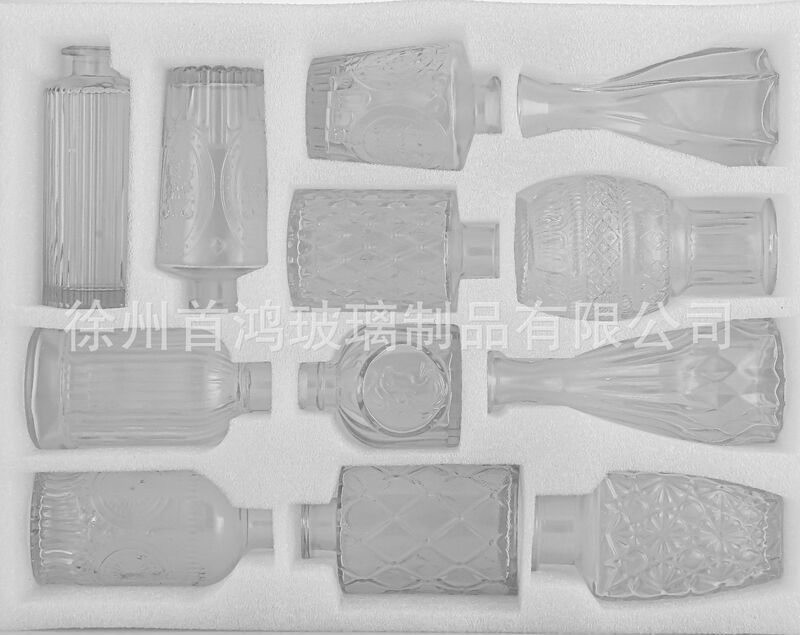 スポットメーカー卸売ソース揮発性スティックアロマボトルエンボス加工厚みのある透明なガラスの小さな花瓶ホームシンプル|undefined