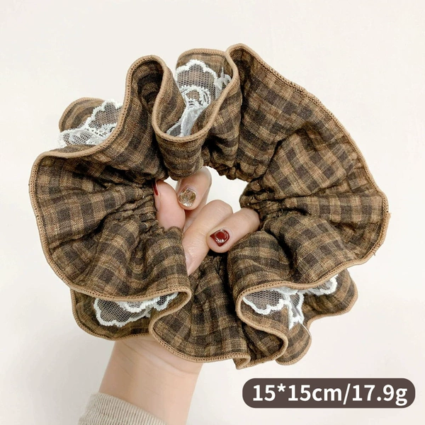 Brown plaid