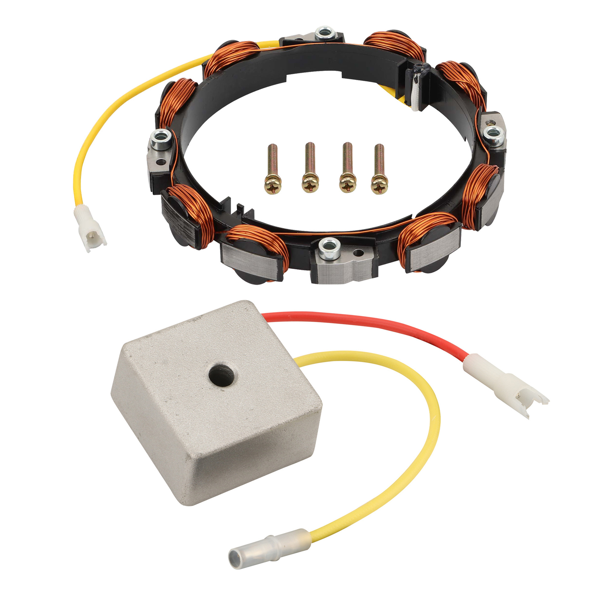 Rectifier + Ignition Coil for Briggs & Stratton 592829 21000 31000 38000 44000 RZT50