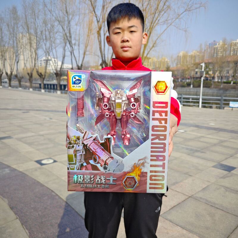 Deformed Fit Robot Model Toy Boy Simulation King Kong Stall Training Course Gift Children's Toys Wholesale