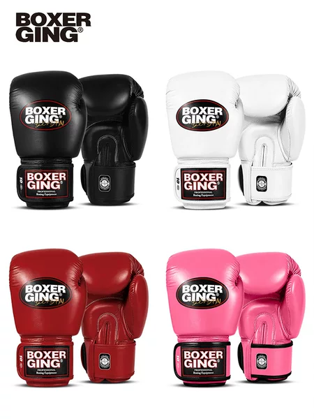 Boxing gloves for men and women, professional fighting leather gloves for adults, Sanda, Muay Thai, children's training, punching bag, fighting competitions