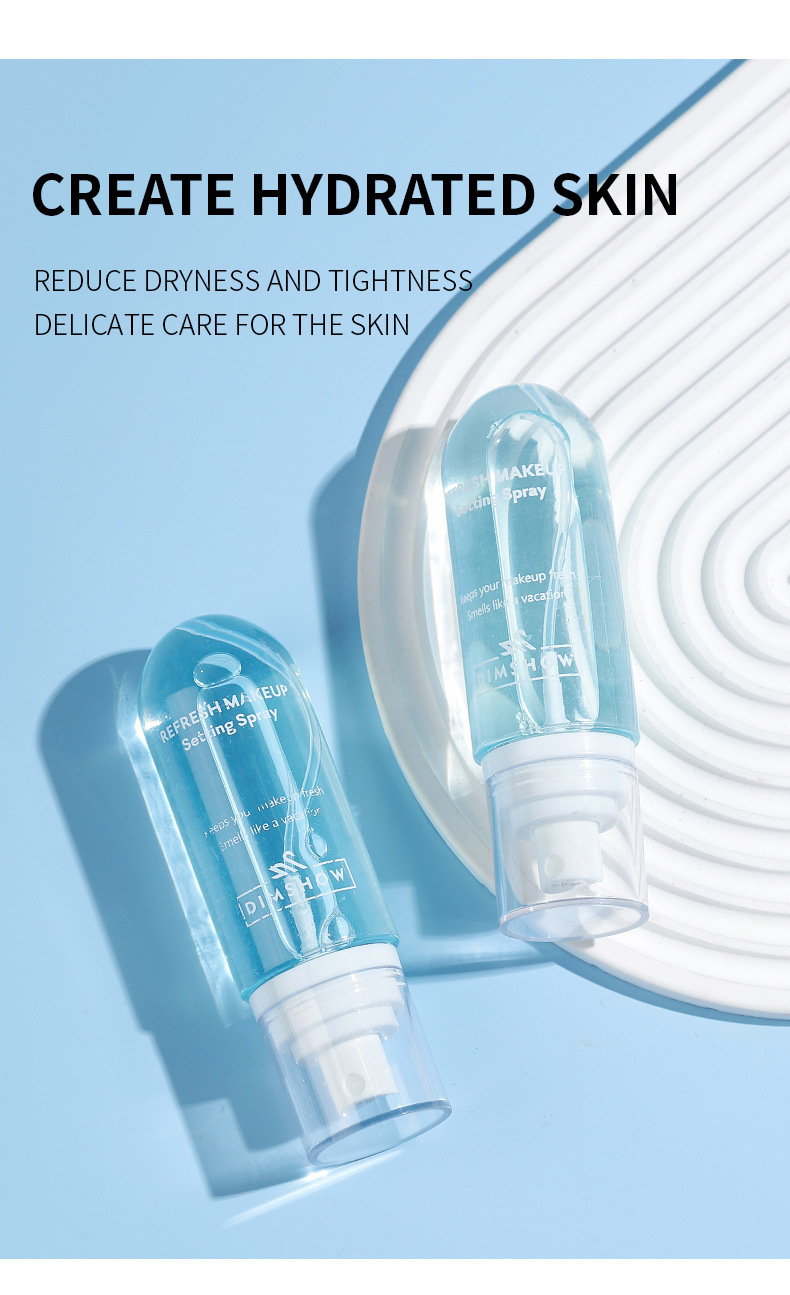 Cross-border bestseller DIMSHOW Setting Spray and Pre-makeup Toner Application Scenario