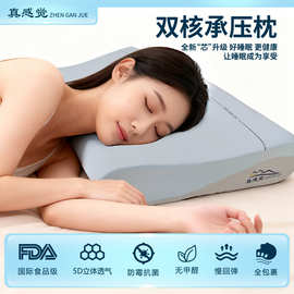 工厂定制批发硅胶海绵枕头芯乳胶枕升级版成人慢回弹记忆棉枕芯