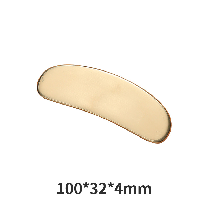 13 placas de latón antibacterianas de cuchillo de hombro y cuello todo el cuerpo de cuchillo