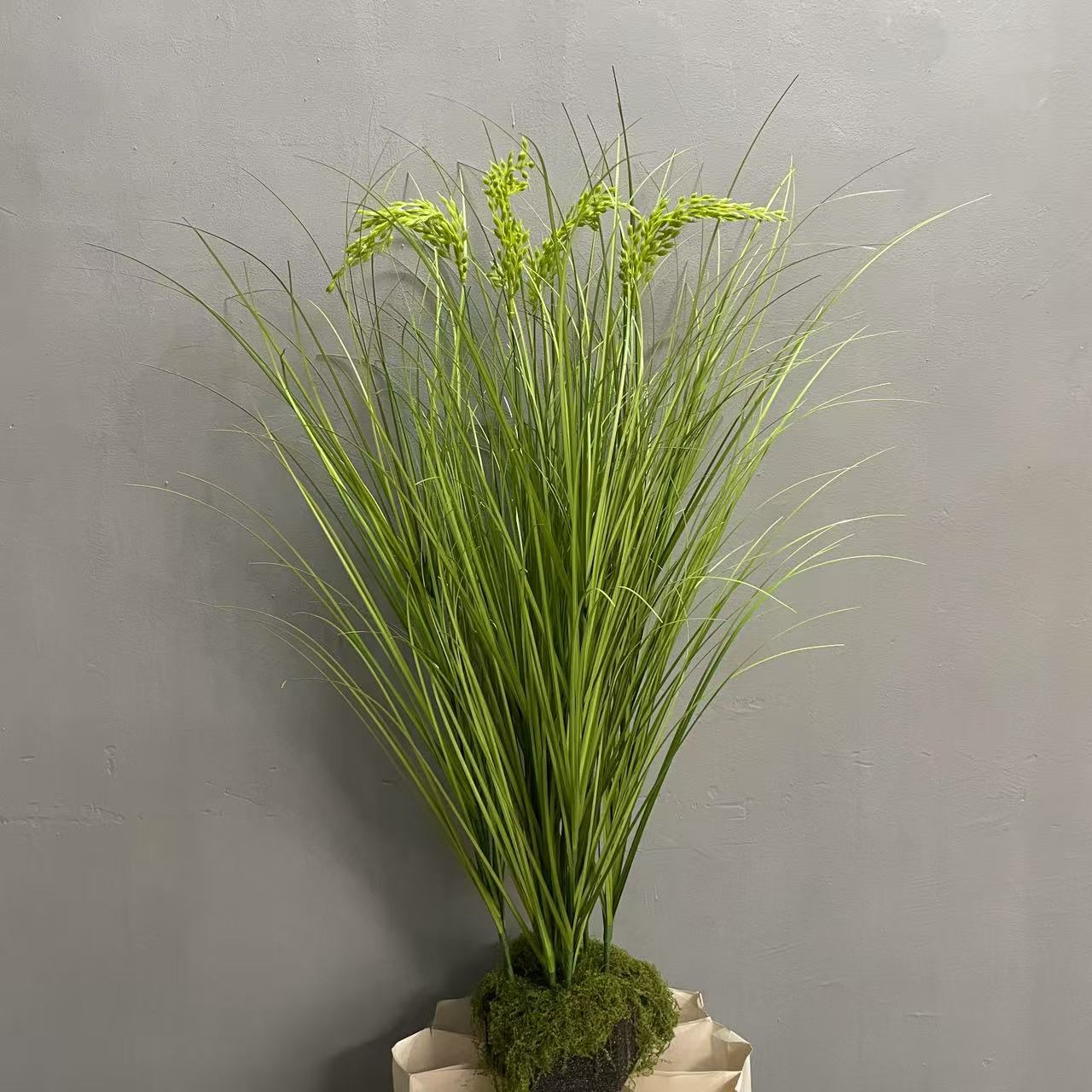 인공 쌀 귀 밀 귀 실내 조경 공장 직접 판매 인터넷 유명 홈 호텔 쇼핑몰 장식 웨딩 사진 소품