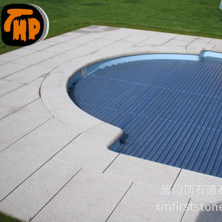 Granite Swimming Pool Cover Plate Sesame Black Sesame White Stone Indoor and Outdoor Pool Sauna Pool Edge Stone Natural Stone